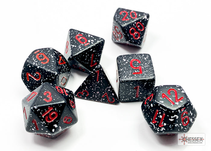 Chessex Speckled Space Polyhedral 7-Dice Set | Mega City Incorporated