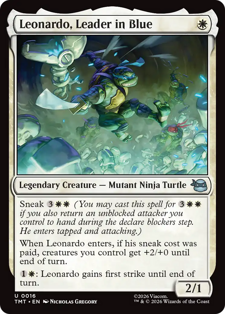 Leonardo, Leader in Blue [Teenage Mutant Ninja Turtles] | Mega City Incorporated