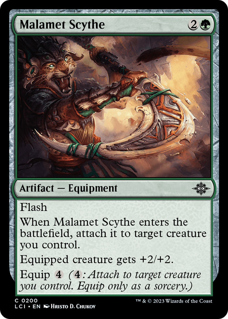 Malamet Scythe [The Lost Caverns of Ixalan] | Mega City Incorporated