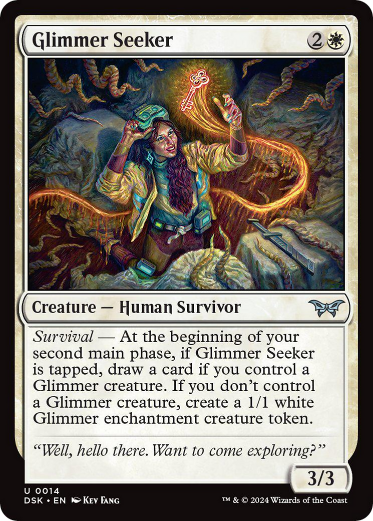 Glimmer Seeker [Duskmourn: House of Horror] | Mega City Incorporated