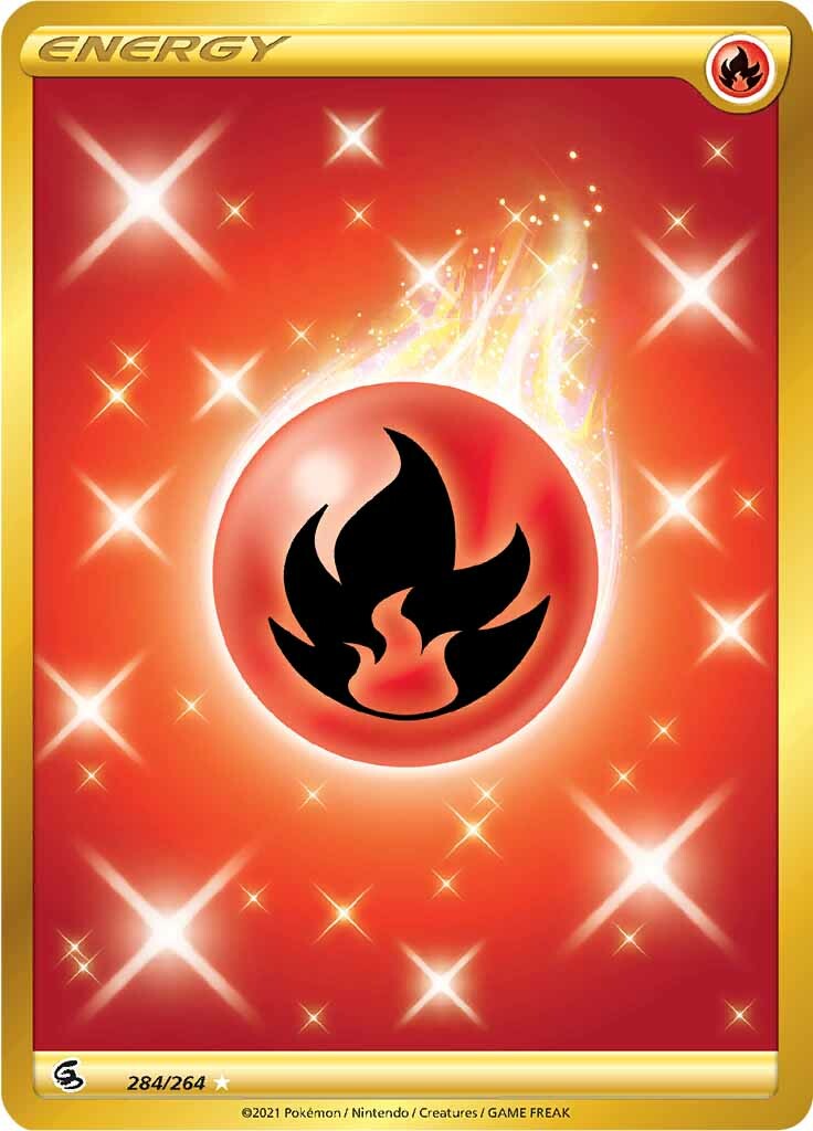 Fire Energy (284/264) [Sword & Shield: Fusion Strike] | Mega City Incorporated