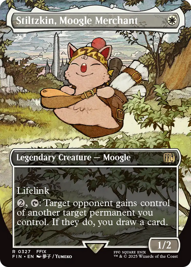 Stiltzkin, Moogle Merchant (Borderless) [FINAL FANTASY] | Mega City Incorporated