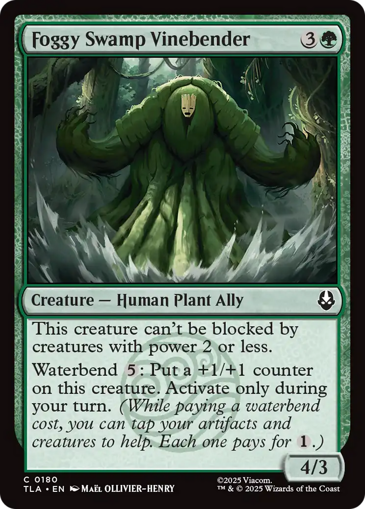 Foggy Swamp Vinebender [Avatar: The Last Airbender] | Mega City Incorporated