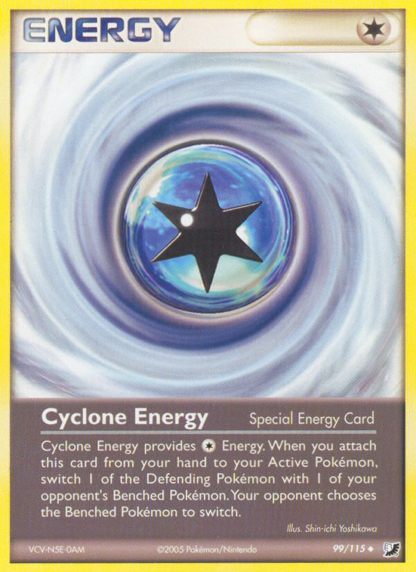 Cyclone Energy (99/115) [EX: Unseen Forces] | Mega City Incorporated