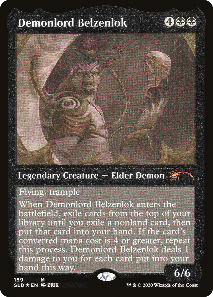 Demonlord Belzenlok (Foil Etched) [Secret Lair Drop Series] | Mega City Incorporated