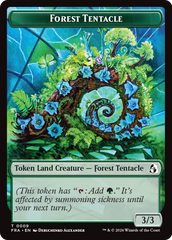 Dragon // Forest Tentacle Double-Sided Token [Reality Fracture Tokens] | Mega City Incorporated