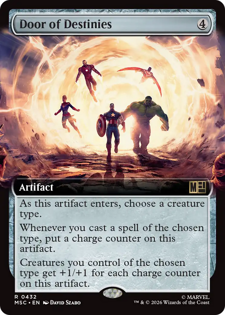 Door of Destinies (Extended Art) [Marvel Super Heroes Commander] | Mega City Incorporated