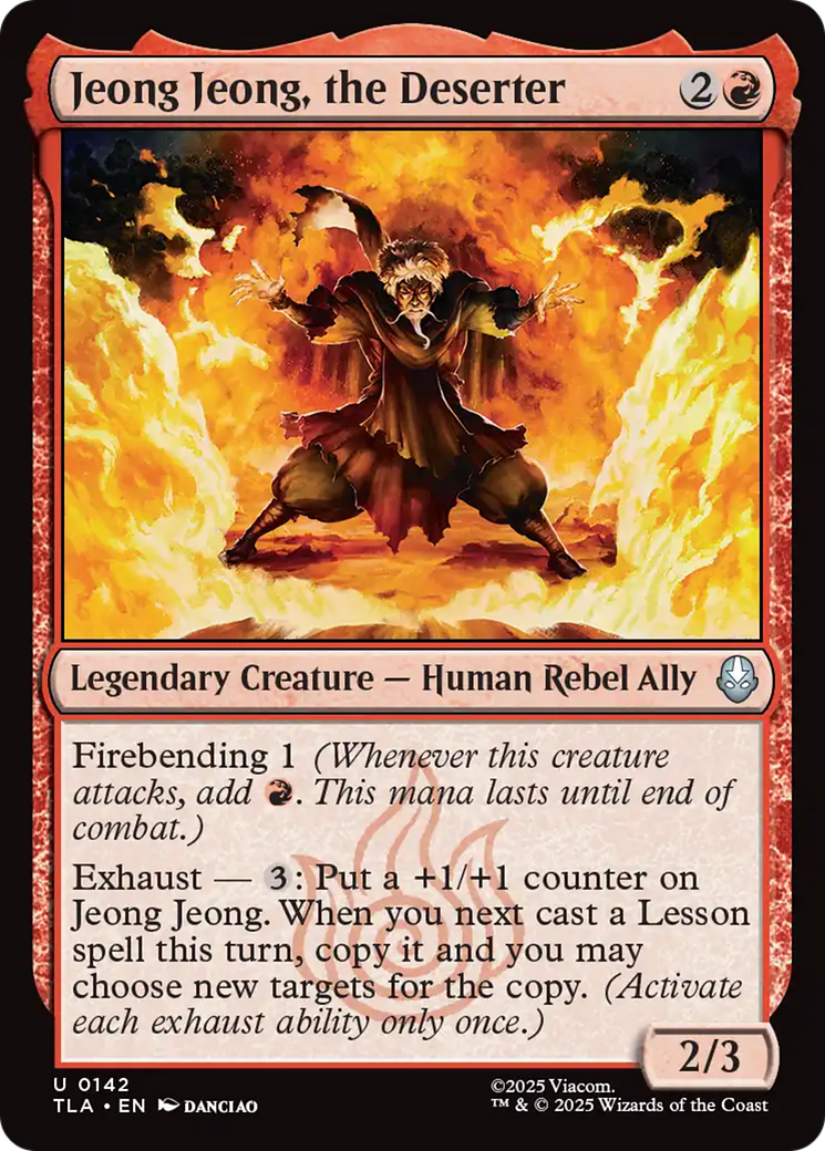 Jeong Jeong, the Deserter [Avatar: The Last Airbender] | Mega City Incorporated