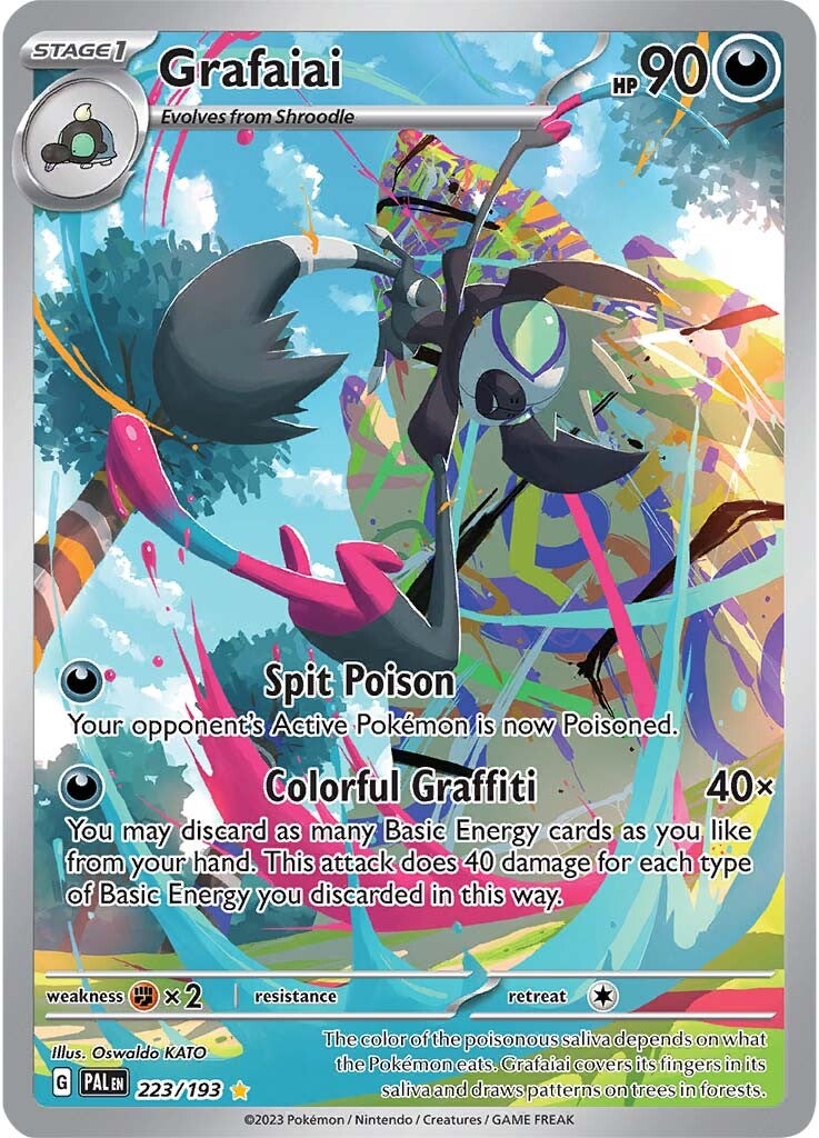 Grafaiai (223/193) [Scarlet & Violet: Paldea Evolved] | Mega City Incorporated