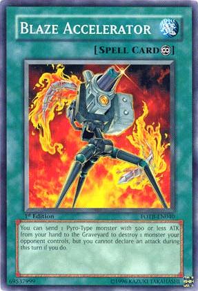 Blaze Accelerator [FOTB-EN040] Common | Mega City Incorporated