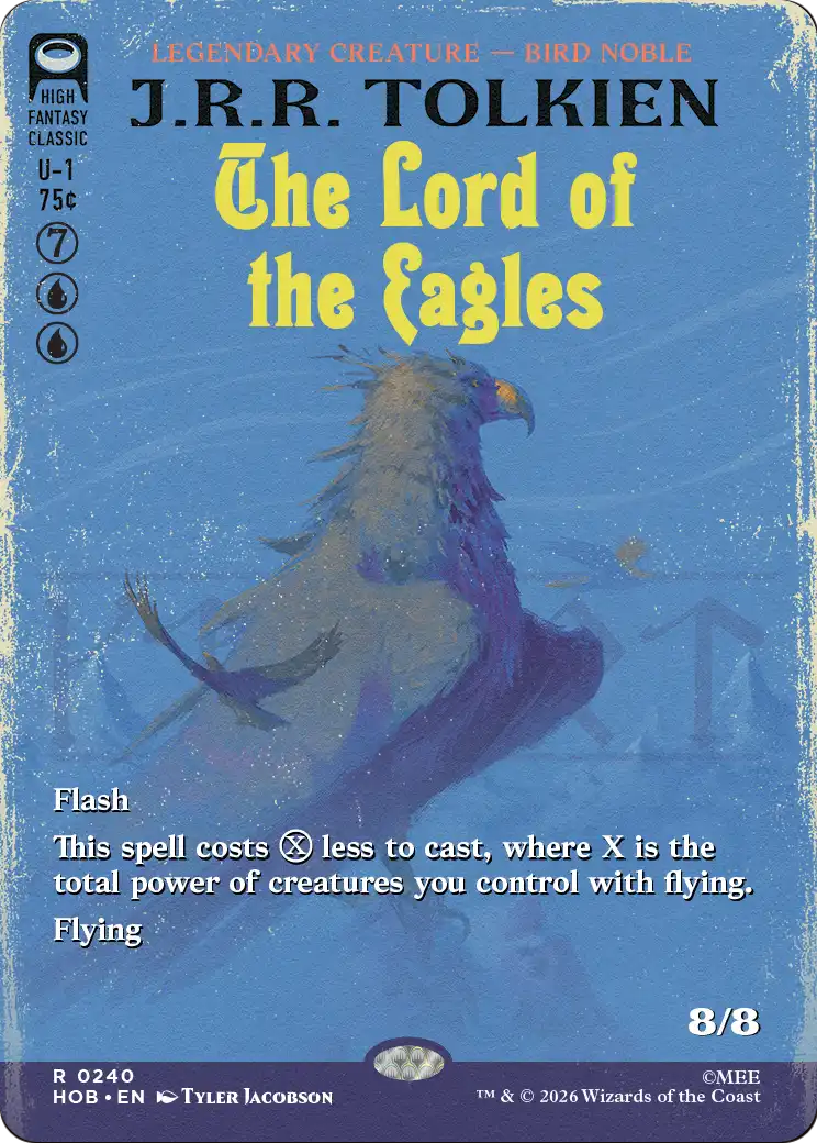 The Lord of the Eagles (Borderless) [The Hobbit] | Mega City Incorporated