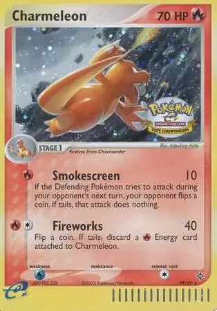 Charmeleon (99/97) (State Championships 2004) [League & Championship Cards] | Mega City Incorporated