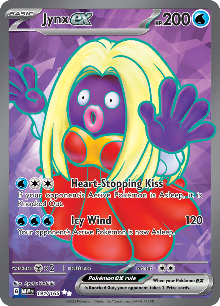 Jynx ex (191/165) [Scarlet & Violet 151] | Mega City Incorporated