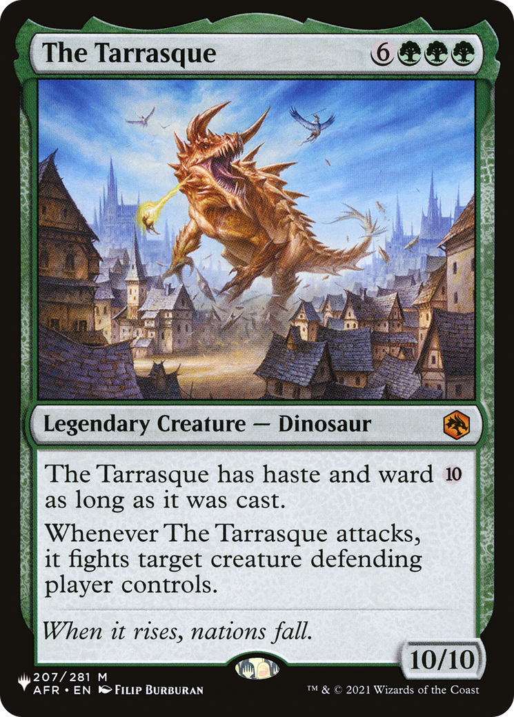 The Tarrasque [The List] | Mega City Incorporated