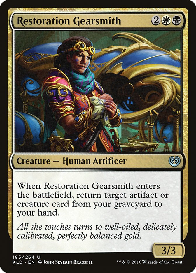 Restoration Gearsmith [Kaladesh] | Mega City Incorporated