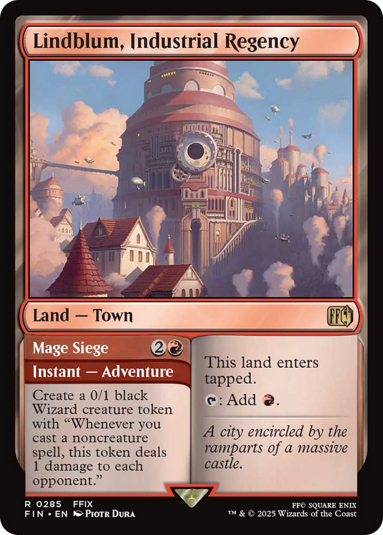 Lindblum, Industrial Regency [FINAL FANTASY] | Mega City Incorporated