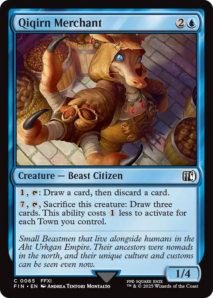 Qiqirn Merchant [FINAL FANTASY] | Mega City Incorporated