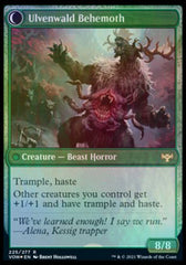 Ulvenwald Oddity // Ulvenwald Behemoth [Innistrad: Crimson Vow Prerelease Promos] | Mega City Incorporated