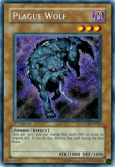 Plague Wolf [FOTB-EN065] Secret Rare | Mega City Incorporated