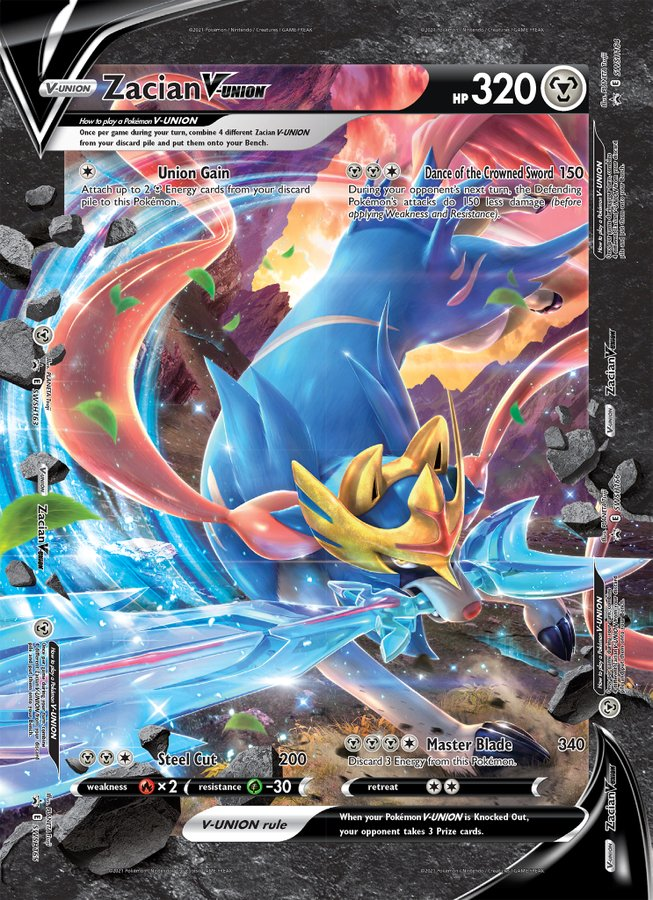 Zacian V-Union (Jumbo Card) [Sword & Shield: Black Star Promos] | Mega City Incorporated