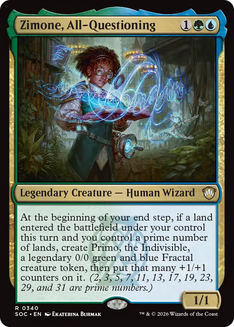 Zimone, All-Questioning [Secrets of Strixhaven Commander] | Mega City Incorporated