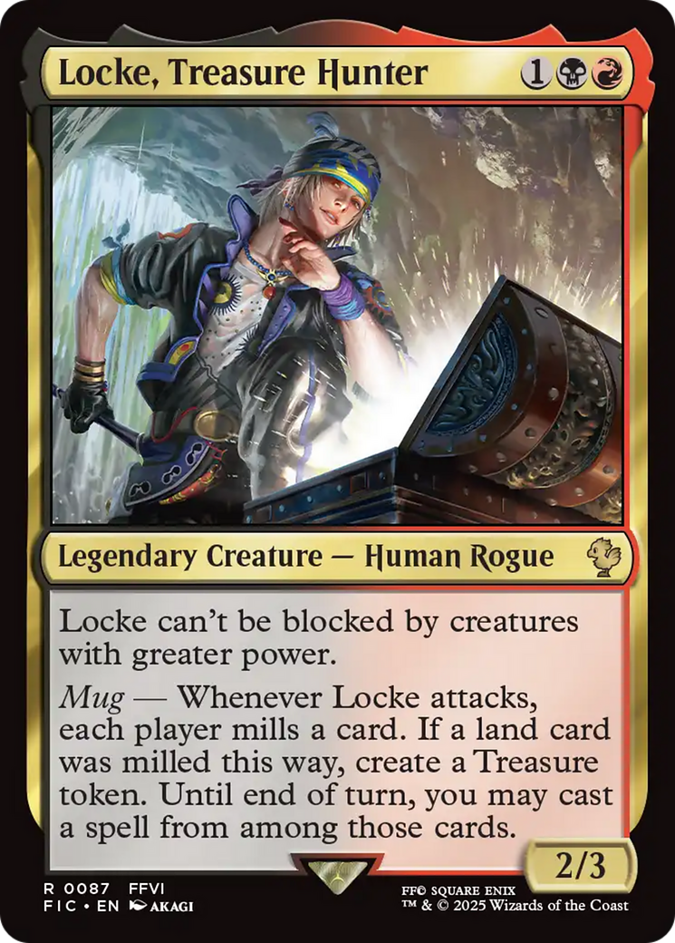 Locke, Treasure Hunter [FINAL FANTASY Commander] | Mega City Incorporated