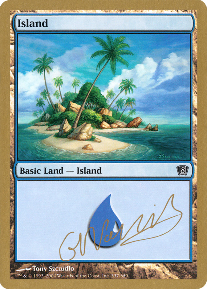 Island (gn337) (Gabriel Nassif) [World Championship Decks 2004] | Mega City Incorporated