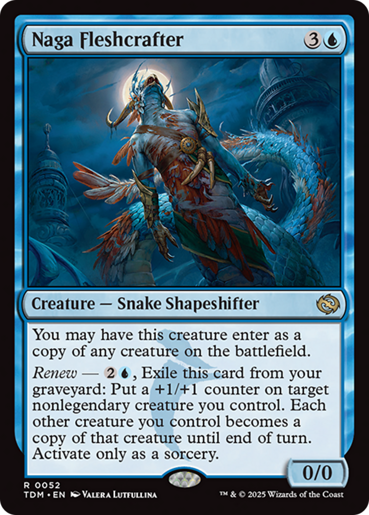 Naga Fleshcrafter [Tarkir: Dragonstorm] | Mega City Incorporated