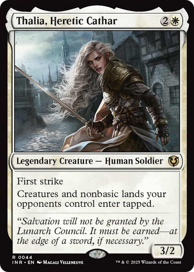 Thalia, Heretic Cathar [Innistrad Remastered] | Mega City Incorporated