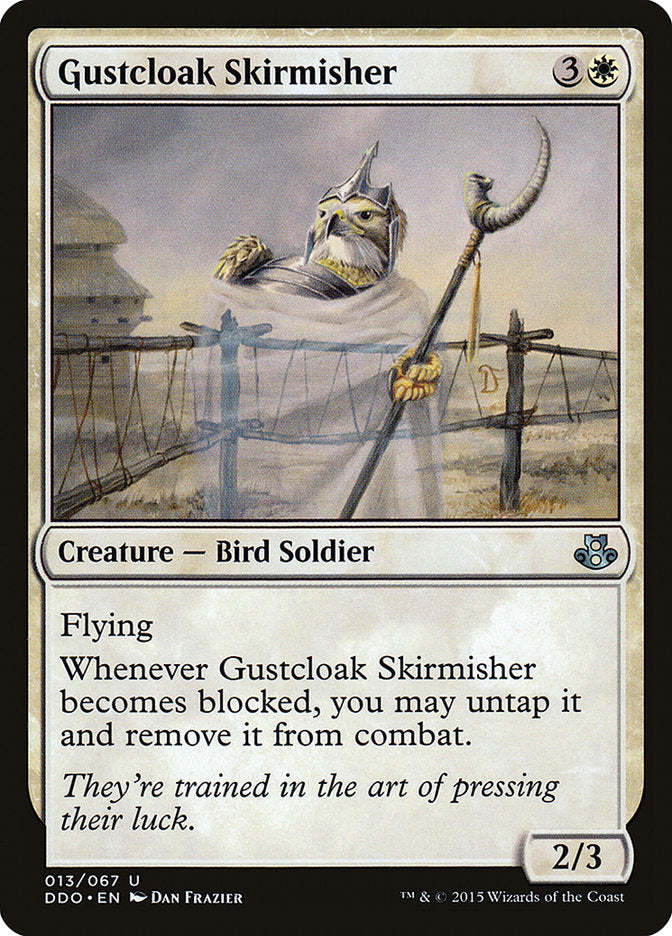 Gustcloak Skirmisher [Duel Decks: Elspeth vs. Kiora] | Mega City Incorporated