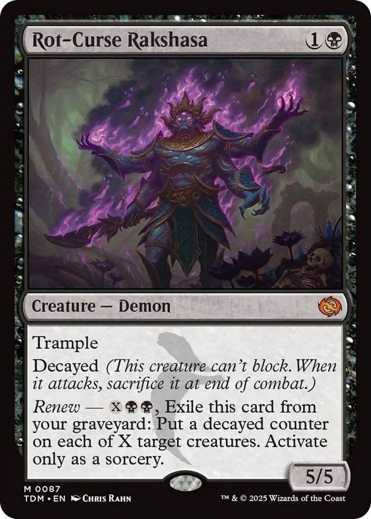 Rot-Curse Rakshasa [Tarkir: Dragonstorm] | Mega City Incorporated