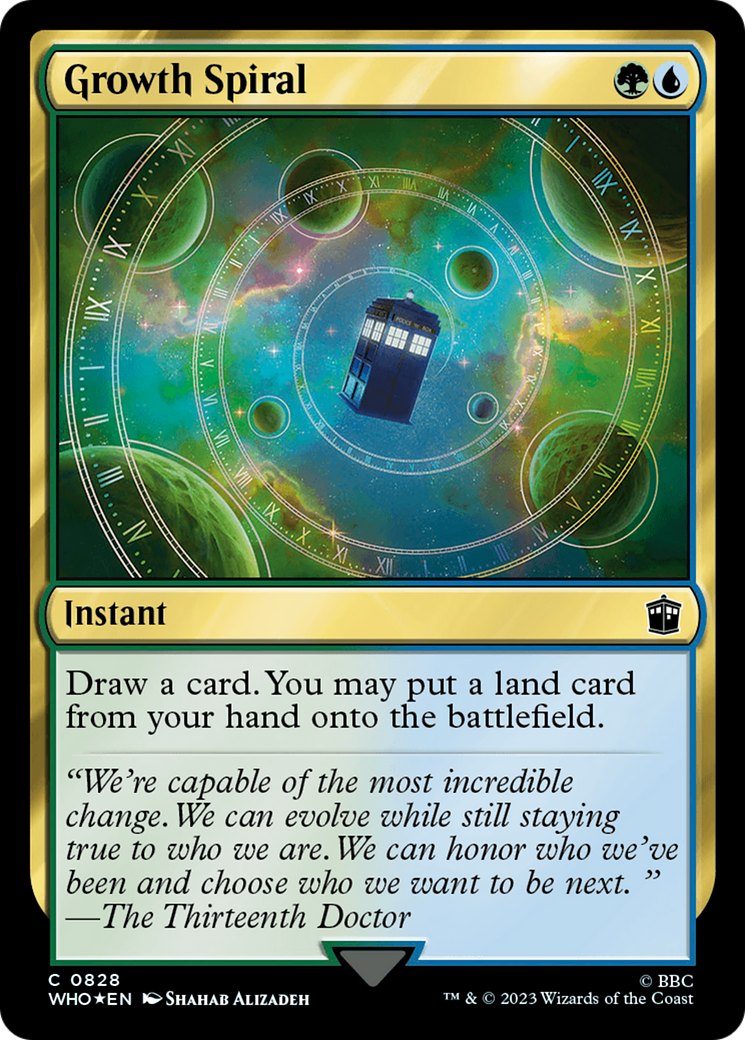 Growth Spiral (Surge Foil) [Doctor Who] | Mega City Incorporated