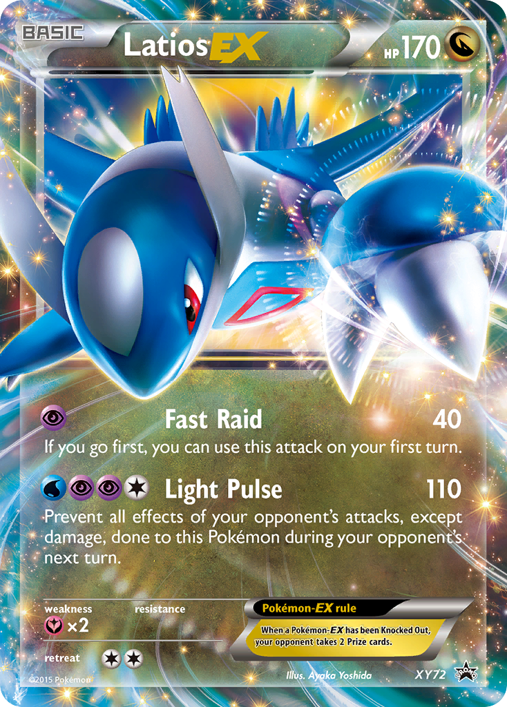 Latios EX (XY72) [XY: Black Star Promos] | Mega City Incorporated