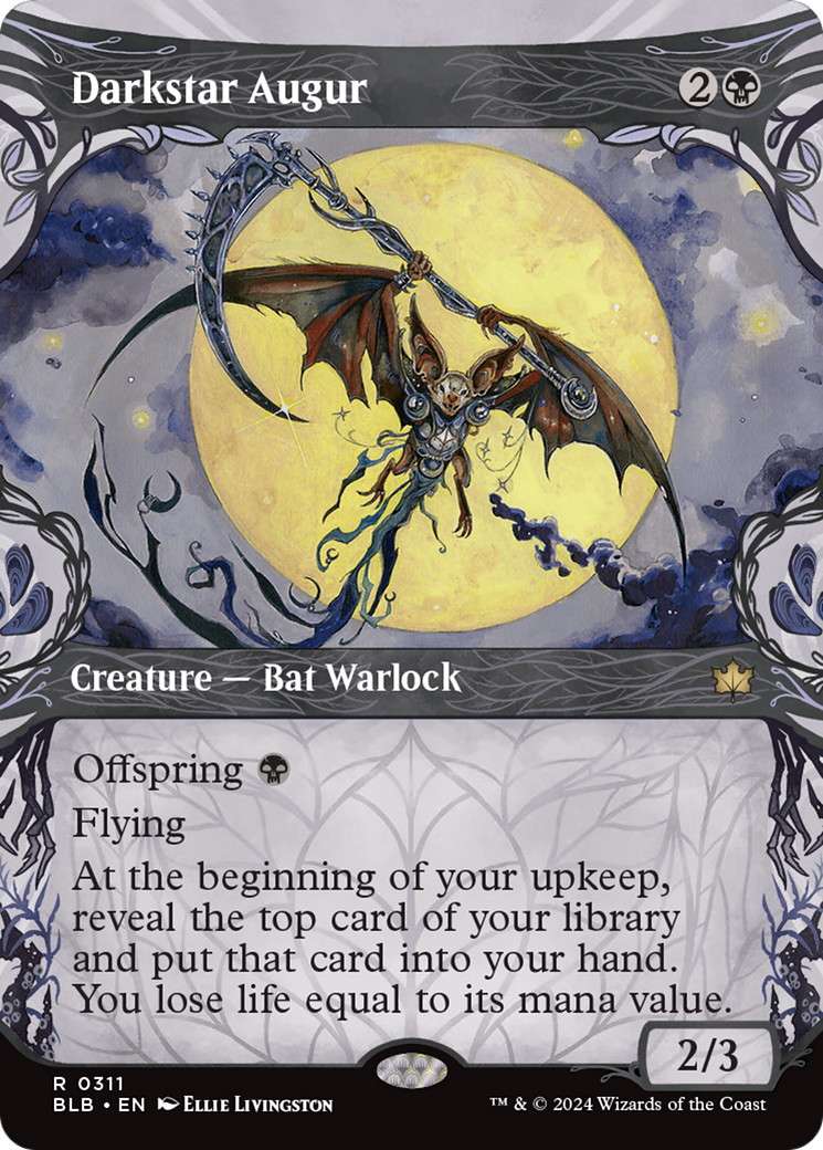Darkstar Augur (Showcase) [Bloomburrow] | Mega City Incorporated