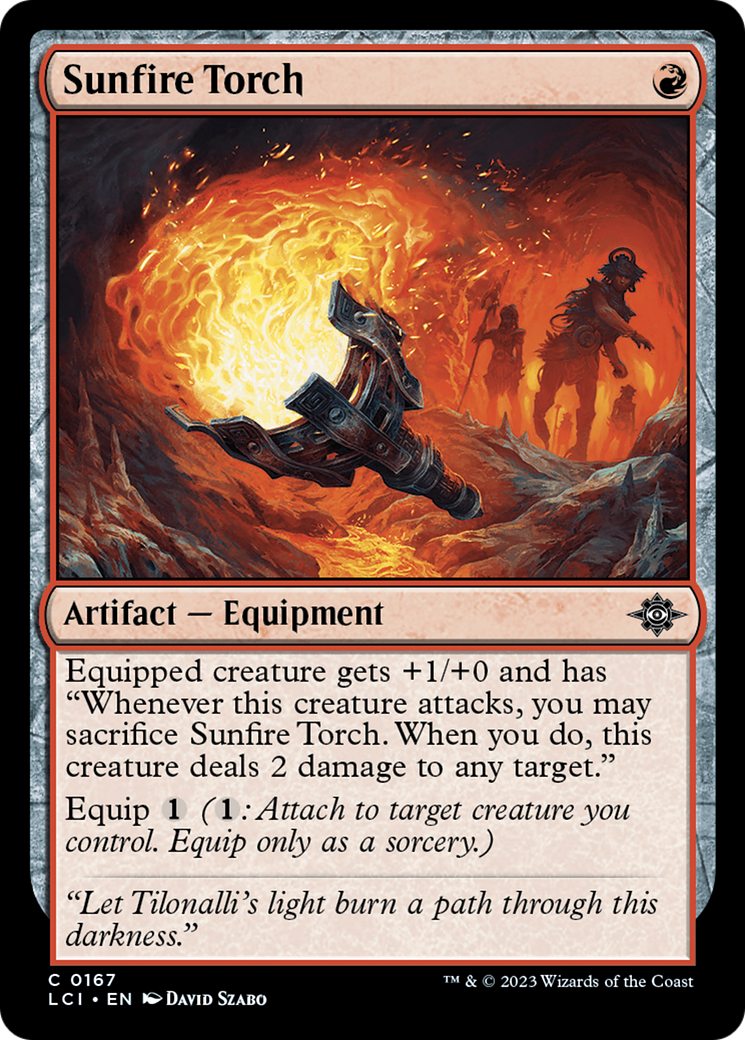 Sunfire Torch [The Lost Caverns of Ixalan] | Mega City Incorporated