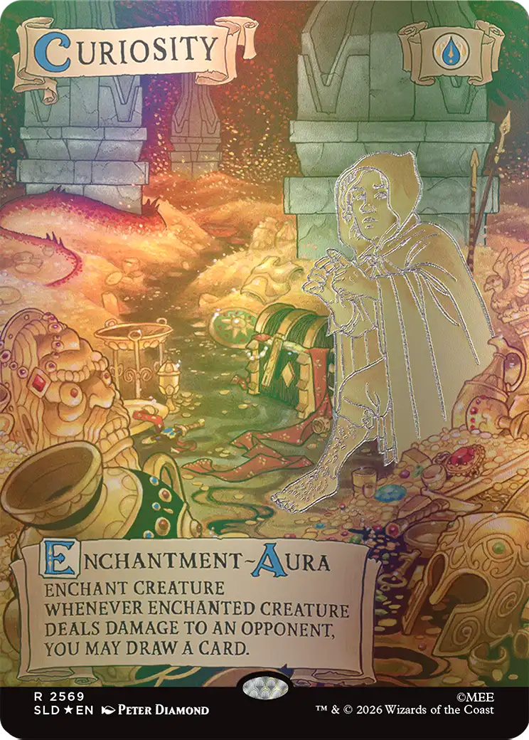 Curiosity (2569) (Out Of Sight Foil) [Secret Lair Drop Series] | Mega City Incorporated