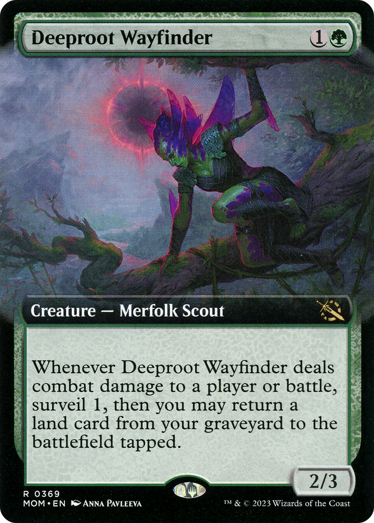 Deeproot Wayfinder (Extended Art) [March of the Machine] | Mega City Incorporated