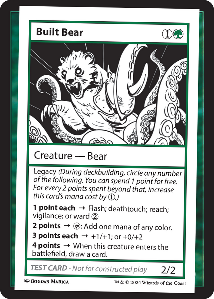 Built Bear [Mystery Booster 2 Playtest Cards] | Mega City Incorporated