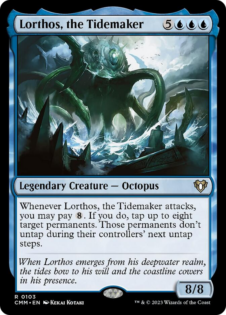 Lorthos, the Tidemaker [Commander Masters] | Mega City Incorporated