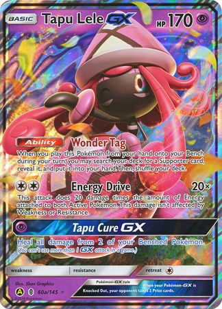 Tapu Lele GX (60a/145) (Alternate card) (Jumbo Card) [Sun & Moon: Guardians Rising] | Mega City Incorporated