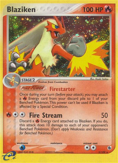 Blaziken (3/109) [EX: Ruby & Sapphire] | Mega City Incorporated