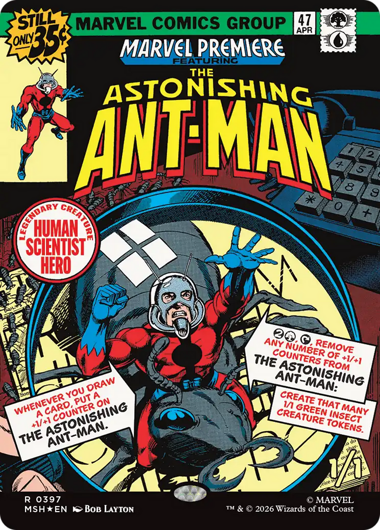 The Astonishing Ant-Man (Borderless) [Marvel Super Heroes] | Mega City Incorporated