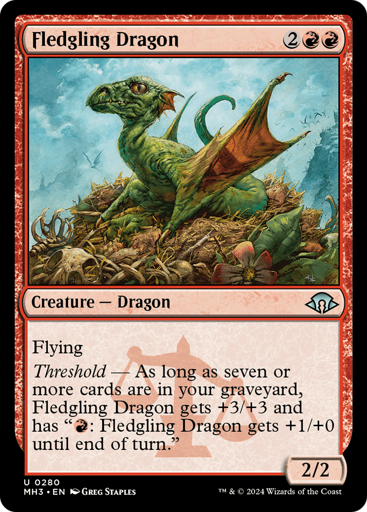 Fledgling Dragon [Modern Horizons 3] | Mega City Incorporated