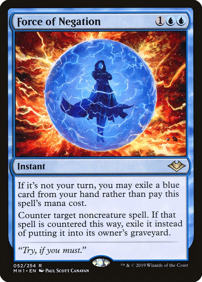 Force of Negation [Modern Horizons] | Mega City Incorporated