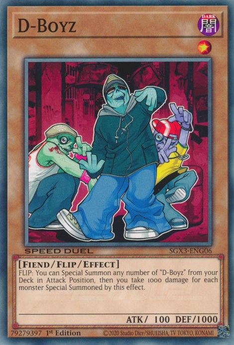 D-Boyz [SGX3-ENG06] Common | Mega City Incorporated