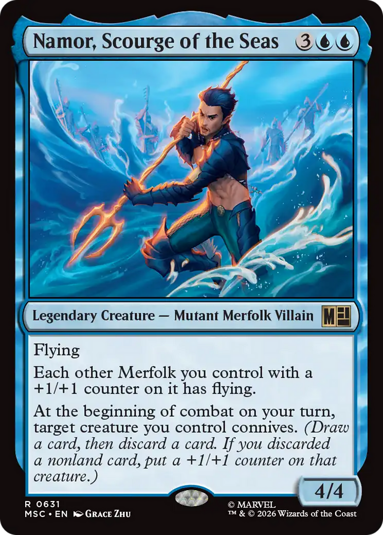 Namor, Scourge of the Seas [Marvel Super Heroes Commander] | Mega City Incorporated