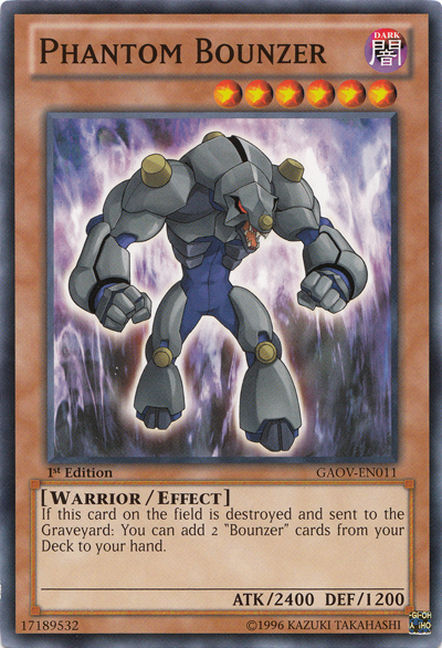 Phantom Bounzer [GAOV-EN011] Common | Mega City Incorporated