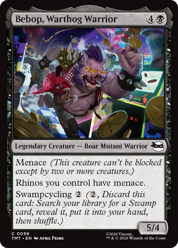 Bebop, Warthog Warrior [Teenage Mutant Ninja Turtles] | Mega City Incorporated