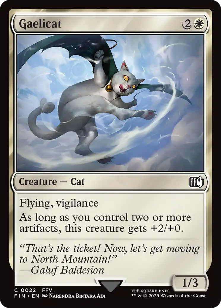 Gaelicat [FINAL FANTASY] | Mega City Incorporated