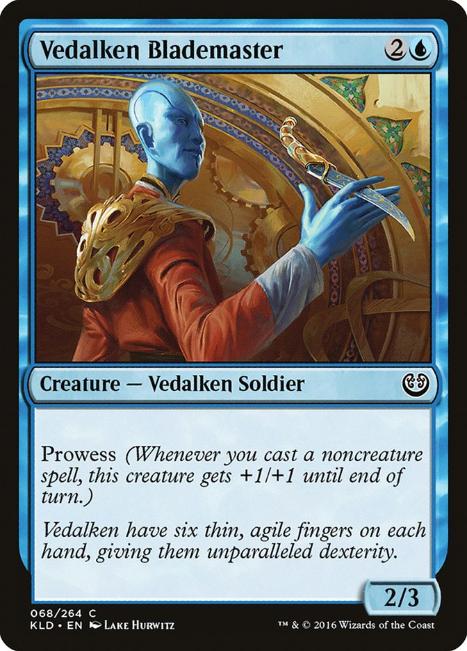 Vedalken Blademaster [Kaladesh] | Mega City Incorporated